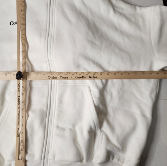 Comfrt Cloud Zip Hoodie Unisex Small Large XL Snow Full Zip Oversized - Picture 9 of 13